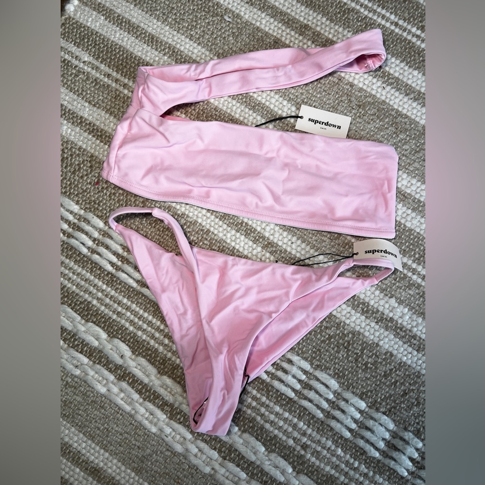 NWT Superdown Arianna Bikini top and bottom